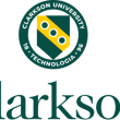 Clarkson secondary logo optional green gold